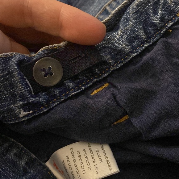 Gymboree Wish You Were Here Rope Belt Denim Skort 2006 Adjustable Waist EUC - Picture 8 of 9